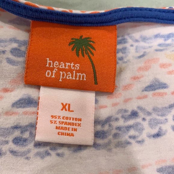 hearts of palm Tops Hearts Of Palm Embellished Top Xl Poshmark